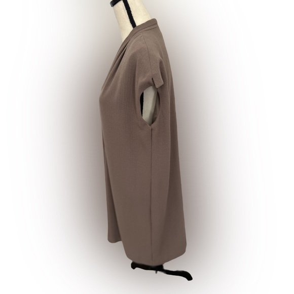 Carmen Marc Valvo - Cap Sleeve Boho Style Shift Dress - Picture 2 of 4